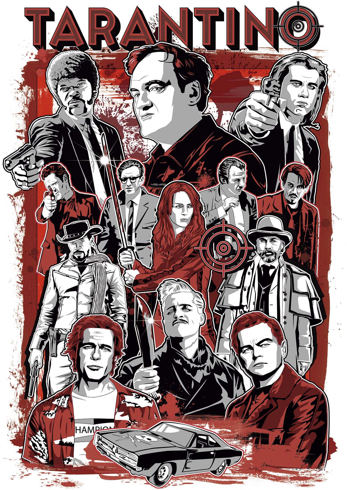 Nome do produto: Camiseta Tarantino Filmes