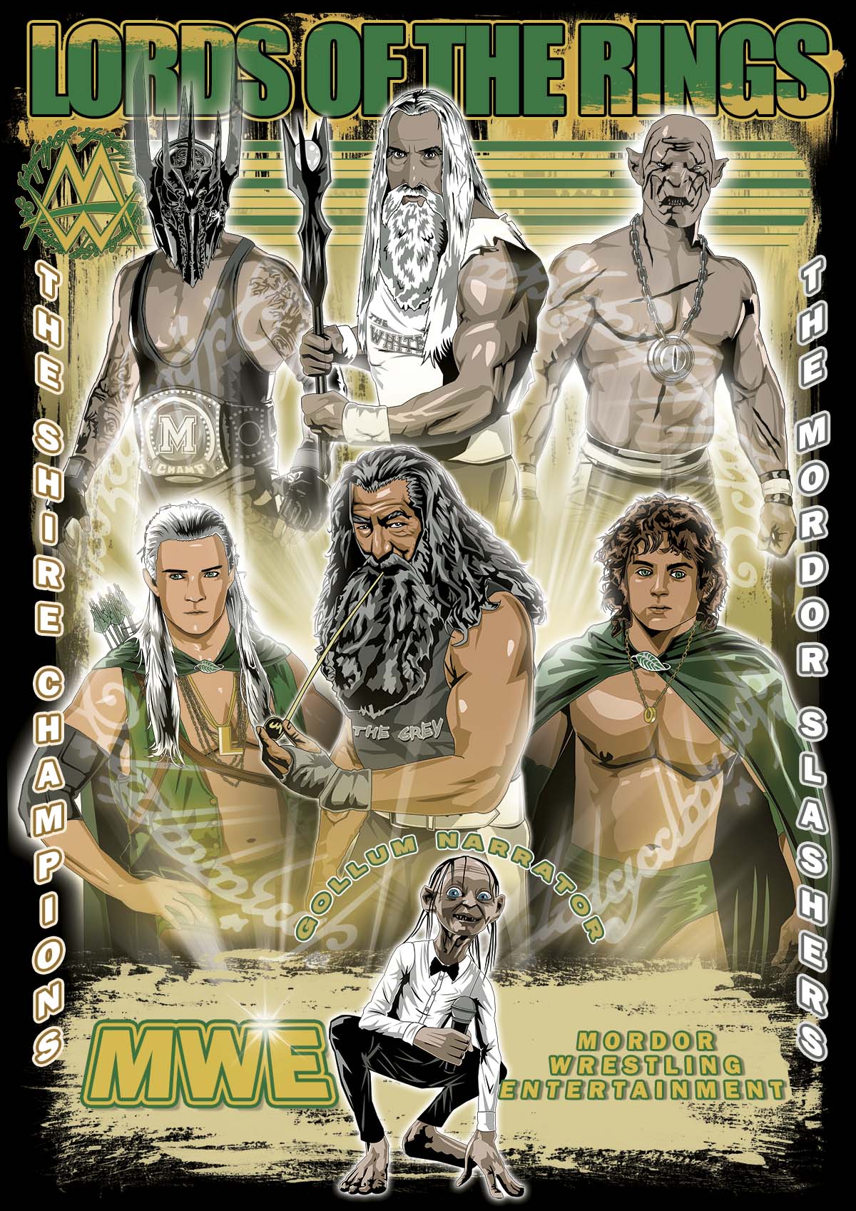 Nome do produto: Camiseta The Lords of the Rings