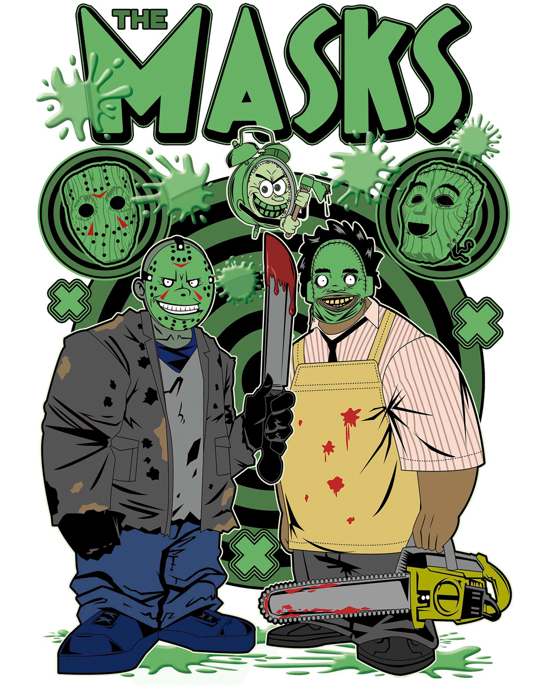 Nome do produto: Camiseta The Masks (Terror)