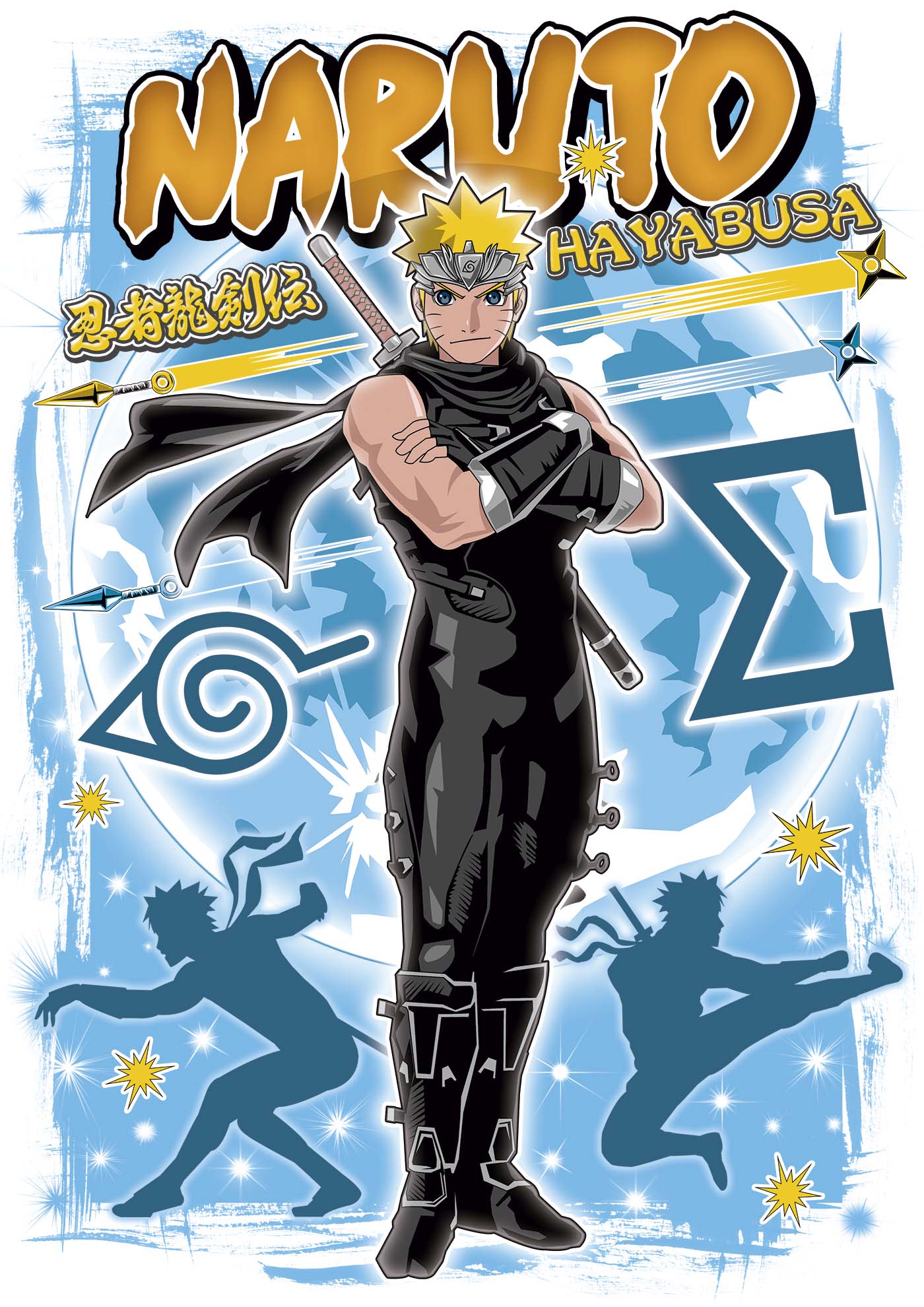 Nome do produto: Camiseta Naruto Hayabusa