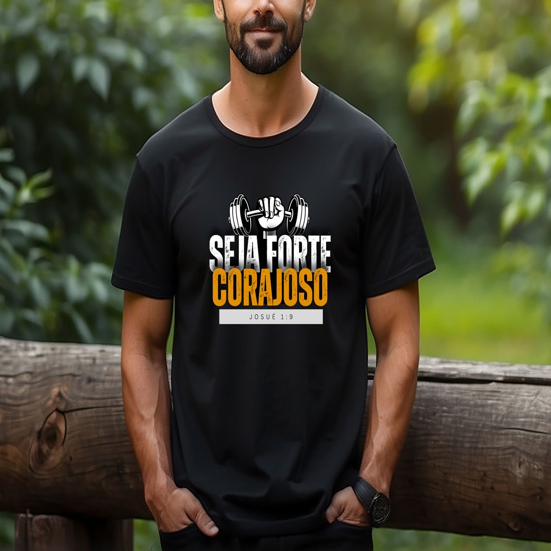 Nome do produto: Seja forte e corajoso - Josué 1:9