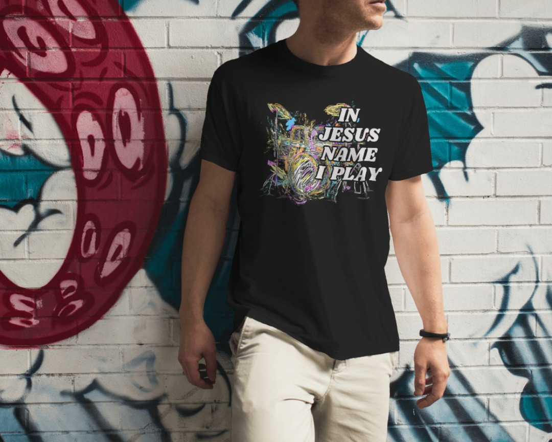 Nome do produto: In Jesus Name I Play - Batera