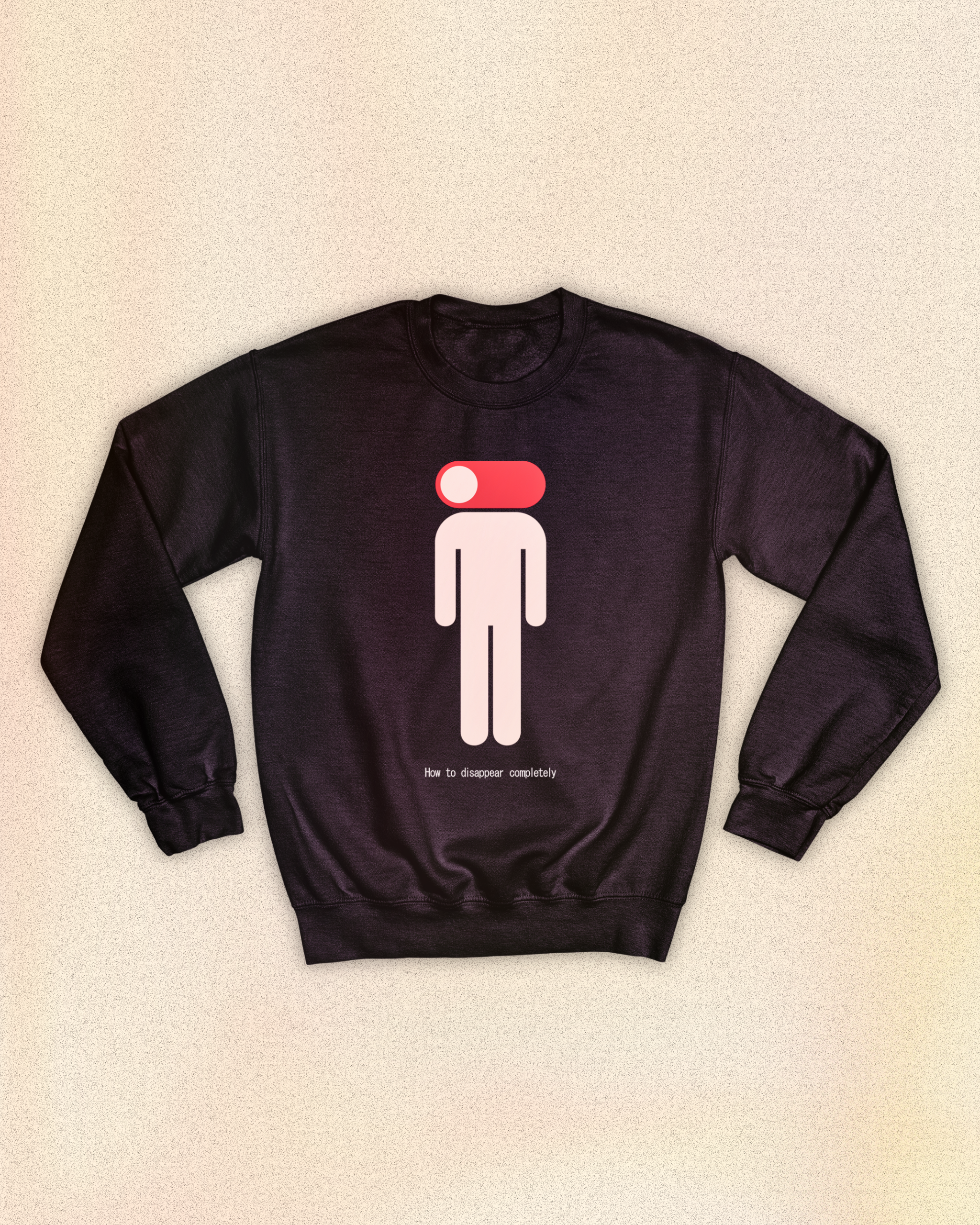 Nome do produto: Moletom Fechado - How to Disappear Completely