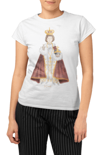 Camiseta Feminina - Menino Jesus de Praga #01