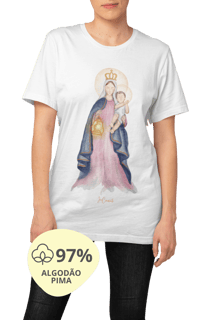 Camiseta Pima - Mãezinha da luz #01