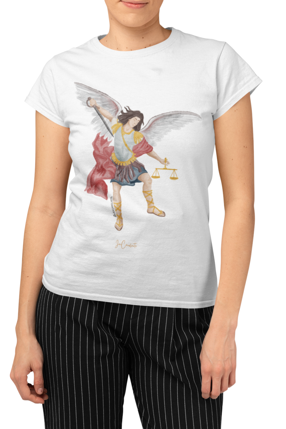 Camiseta Feminina - São Miguel Arcanjo
