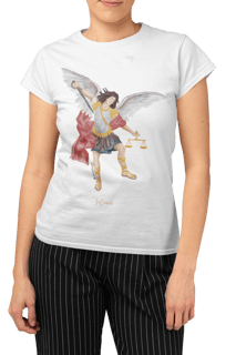 Camiseta Feminina - São Miguel Arcanjo