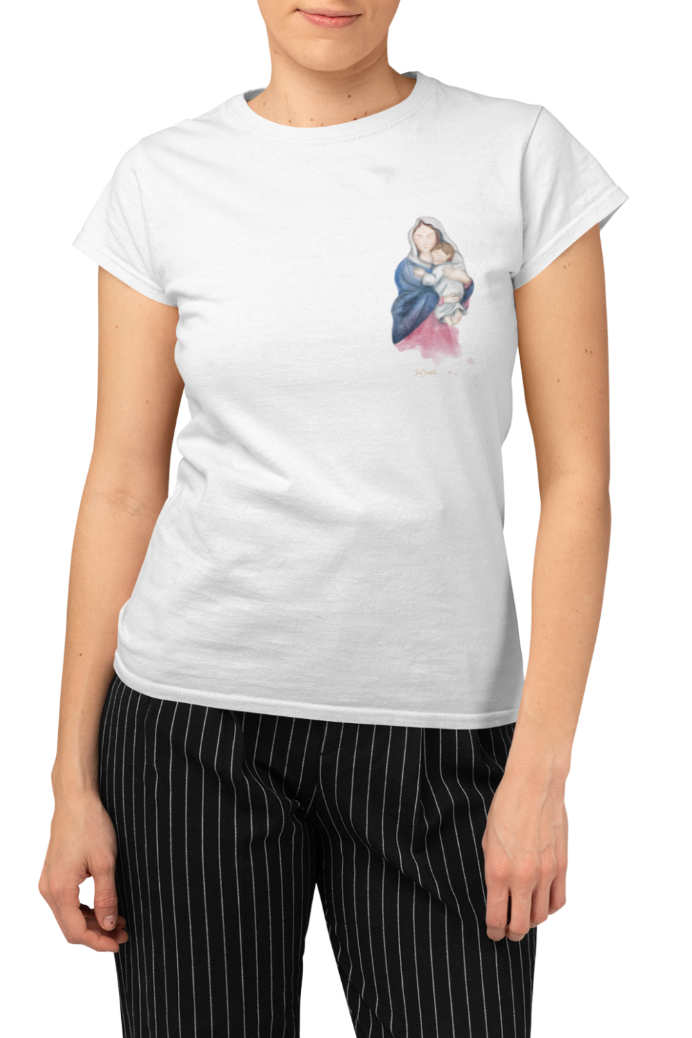 Camiseta Feminina - Mãezinha de Deus #01