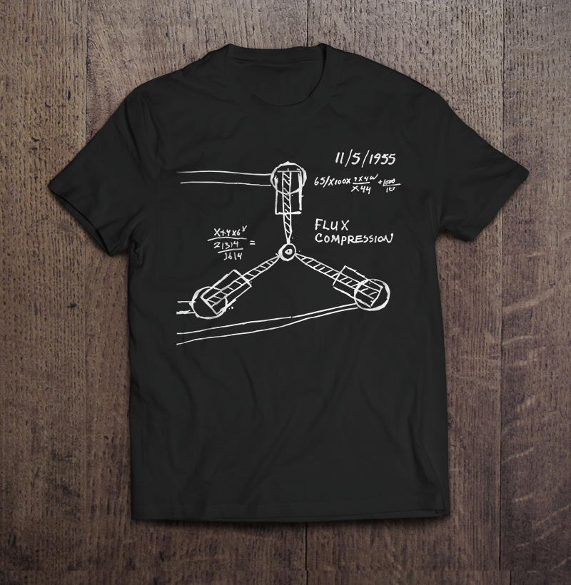Nome do produto: camiseta FLUX CAPACITOR