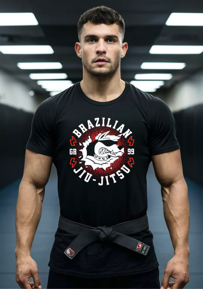 Nome do produto: Camiseta Brazilian Jiu Jitsu - Gile Ribeiro