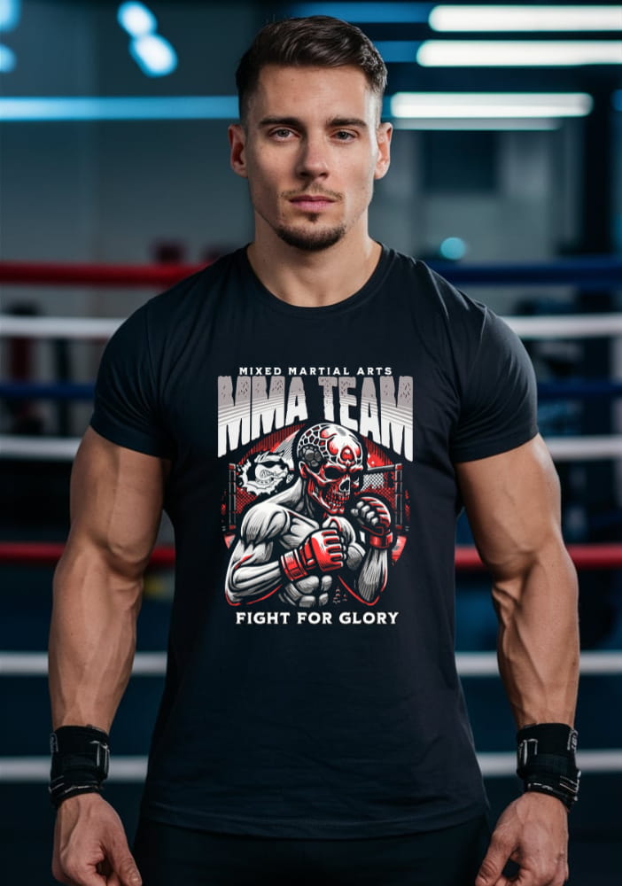 Nome do produto: Camiseta MMA Team - Gile Ribeiro
