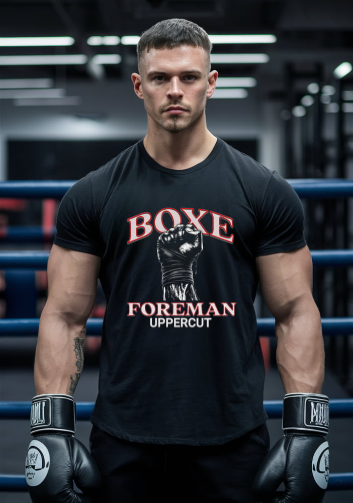 Nome do produto: Camiseta Boxe Uppercut - Foreman