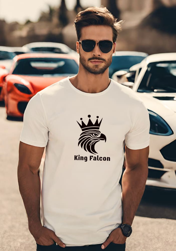 Nome do produto: Camiseta King Falcon Central - Fio Peruano (PIMA)