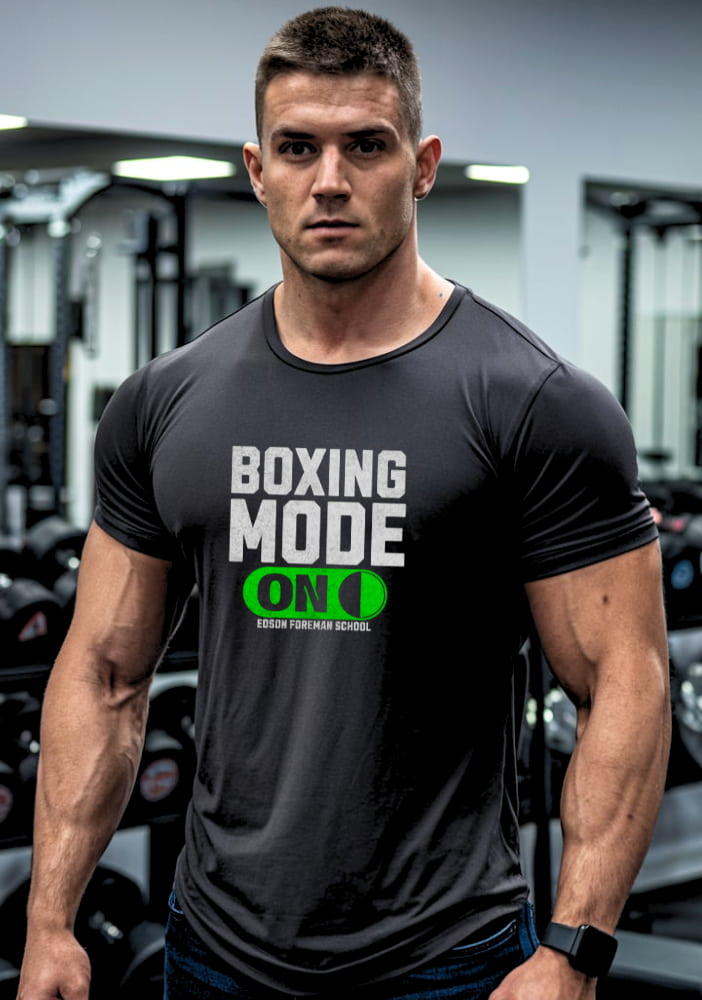 Nome do produto: Camiseta Boxing Mode On - Foreman