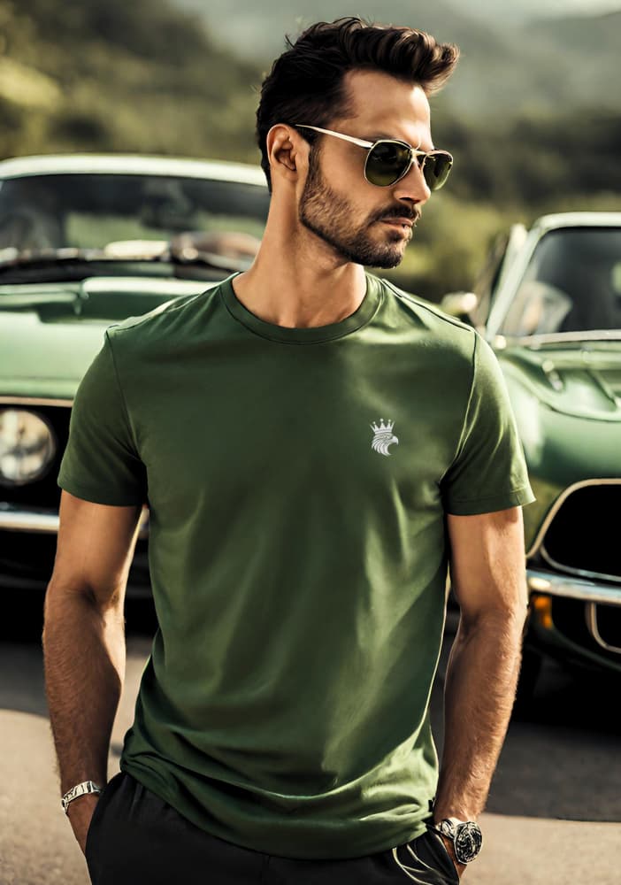 Nome do produto: Camiseta King Falcon - Fio Peruano (PIMA)