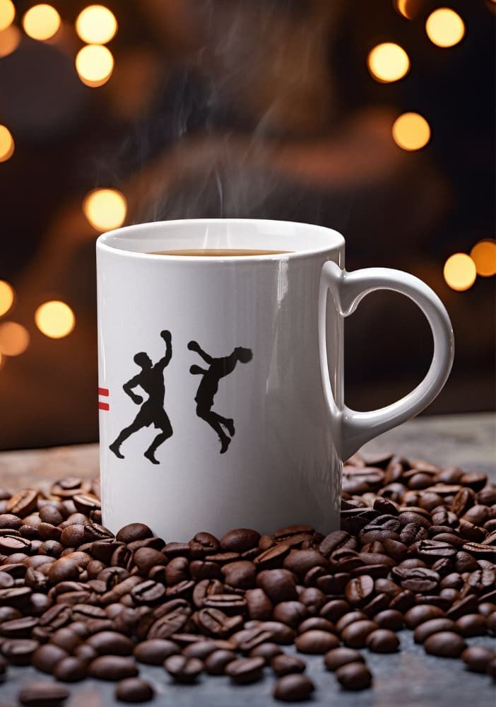 Nome do produto: Caneca Café Mais Boxe Igual  Nocaute