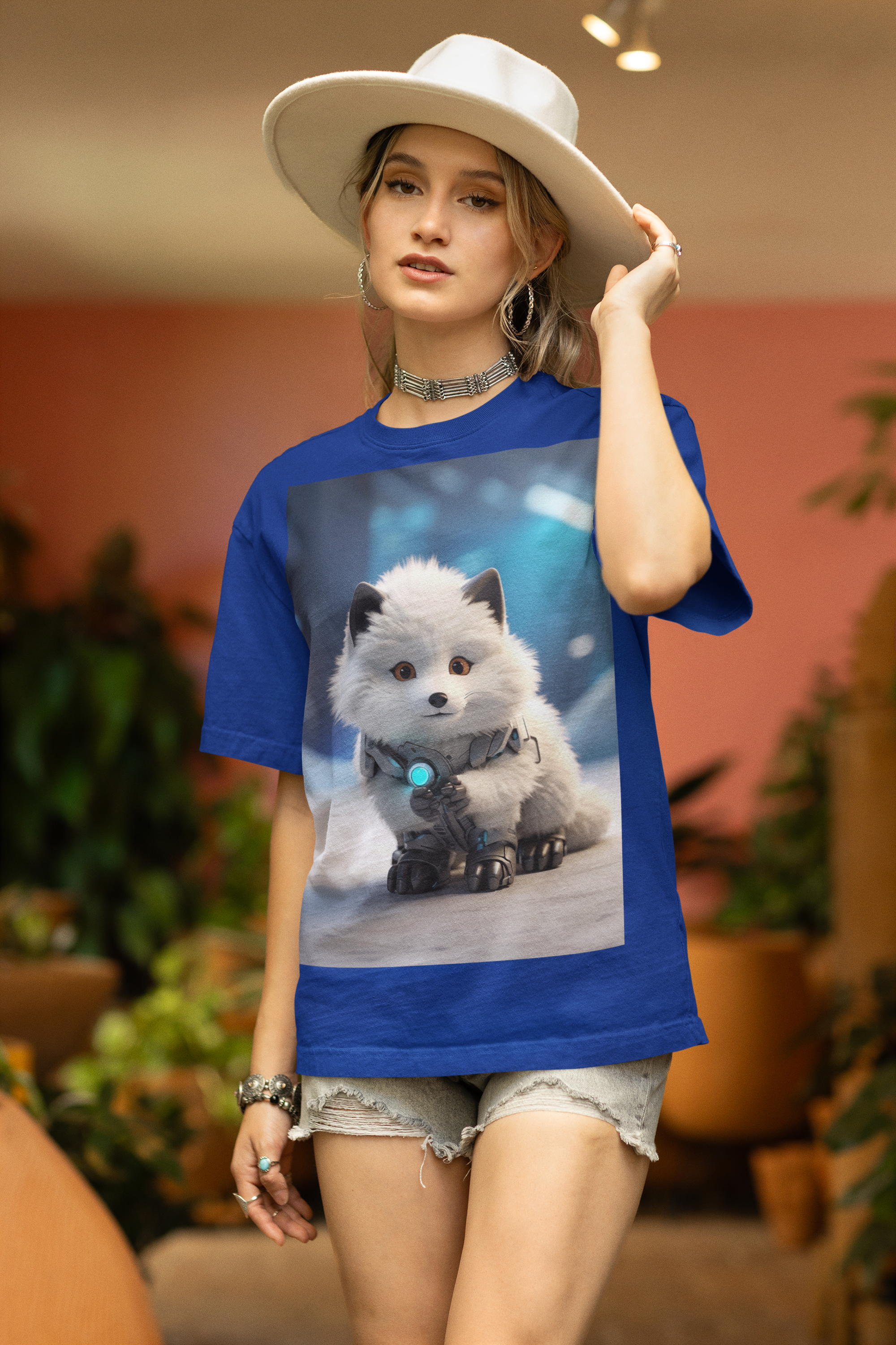 Nome do produto: Raposinha das neves - Unissex T-Shirt