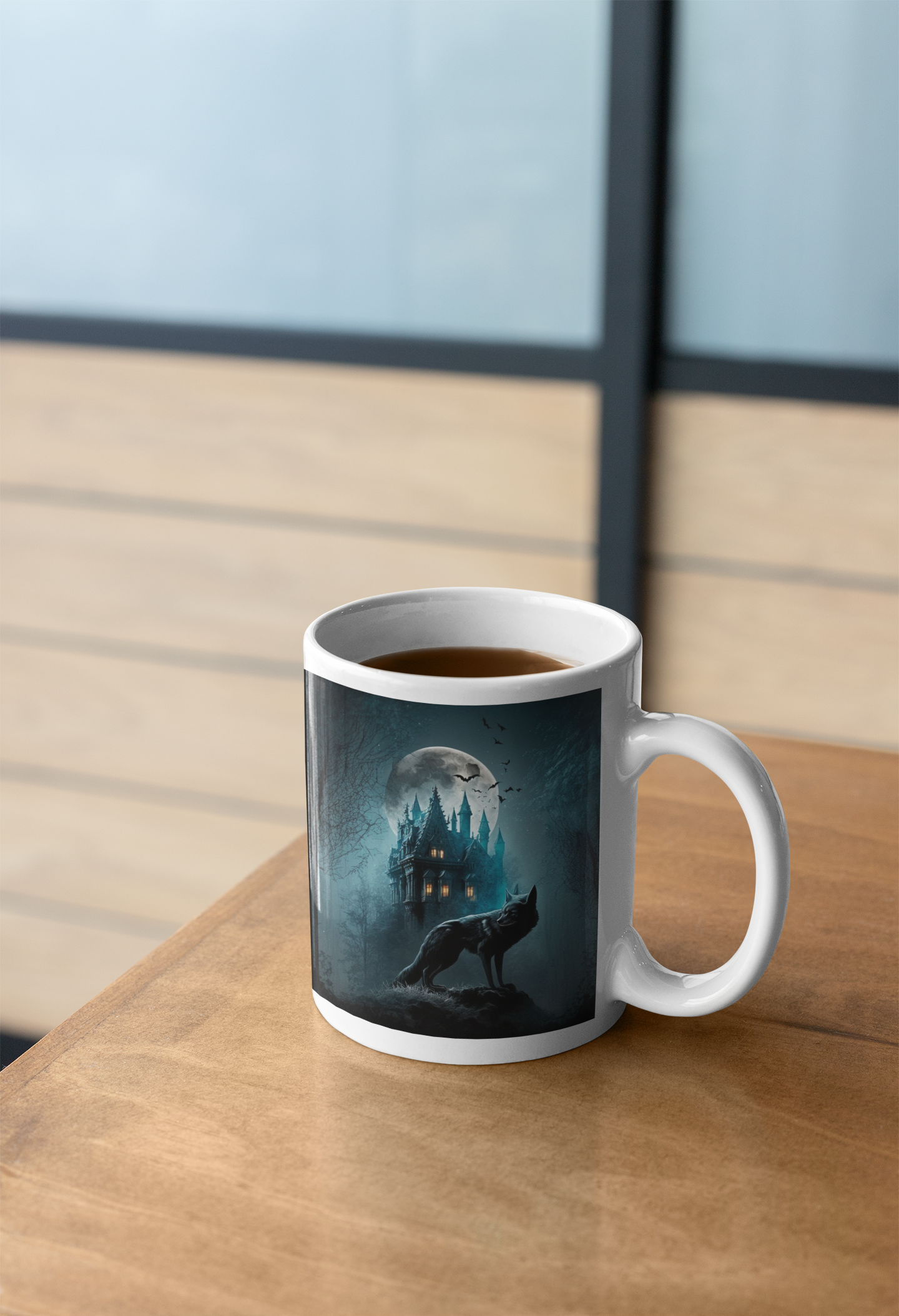 Nome do produto: Caneca - Wolf In the Castle 