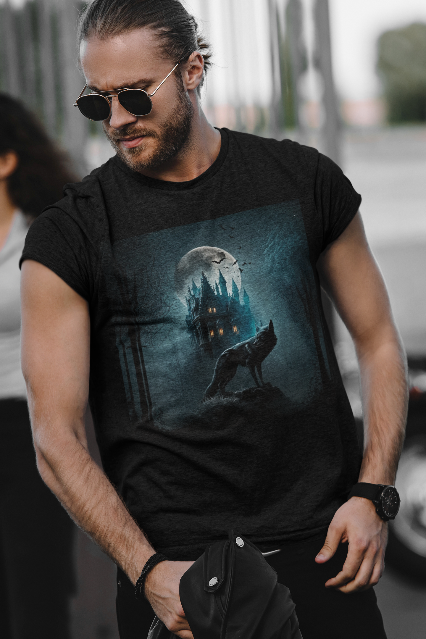 Nome do produto: Wolf in a Castle - Unissex T-Shirt