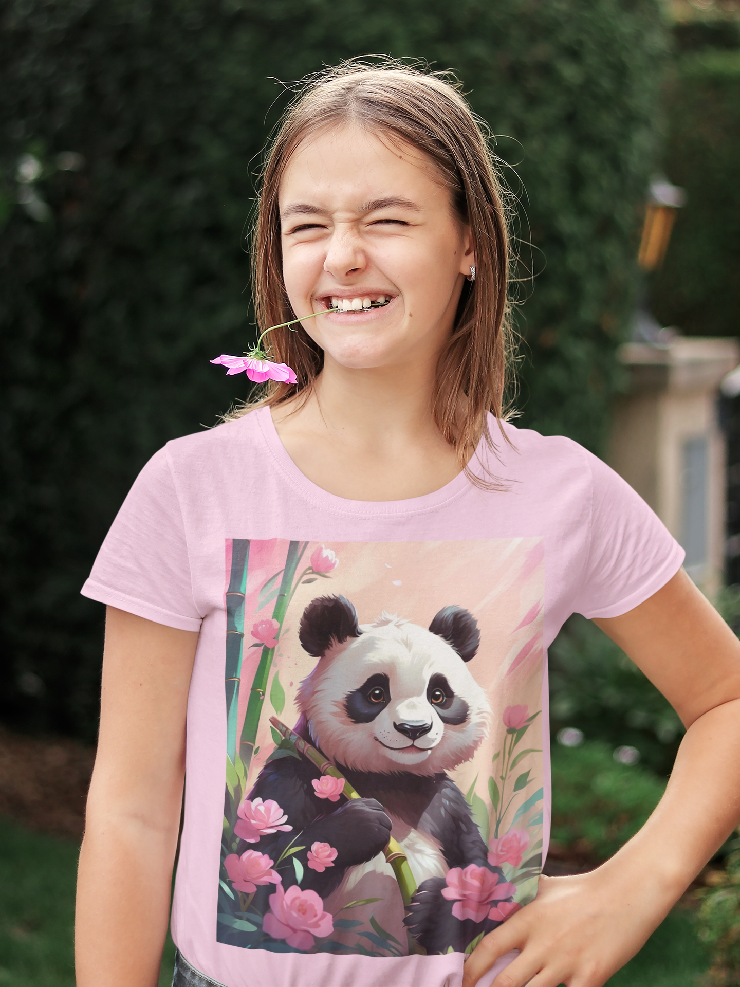 Nome do produto: Happy Panda - Unissex T-Shirt