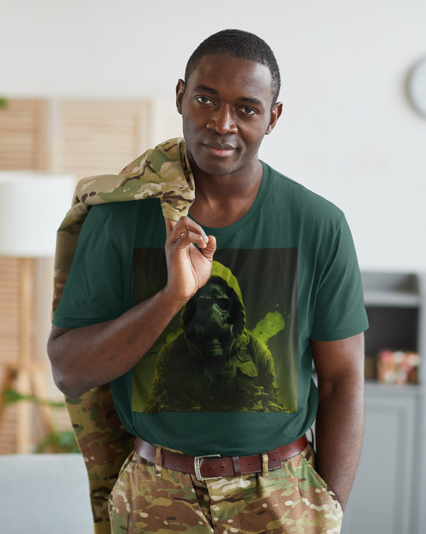 Nome do produto: Mask Soldier - T-Shirt Classic - Unissex 