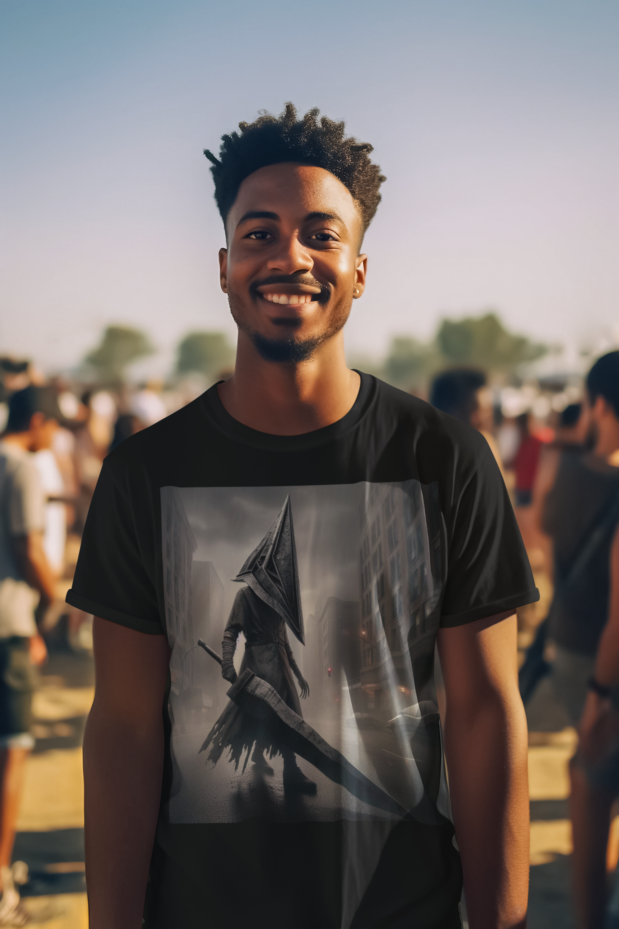 Nome do produto: Pyramid Head II - Unissex T-Shirt