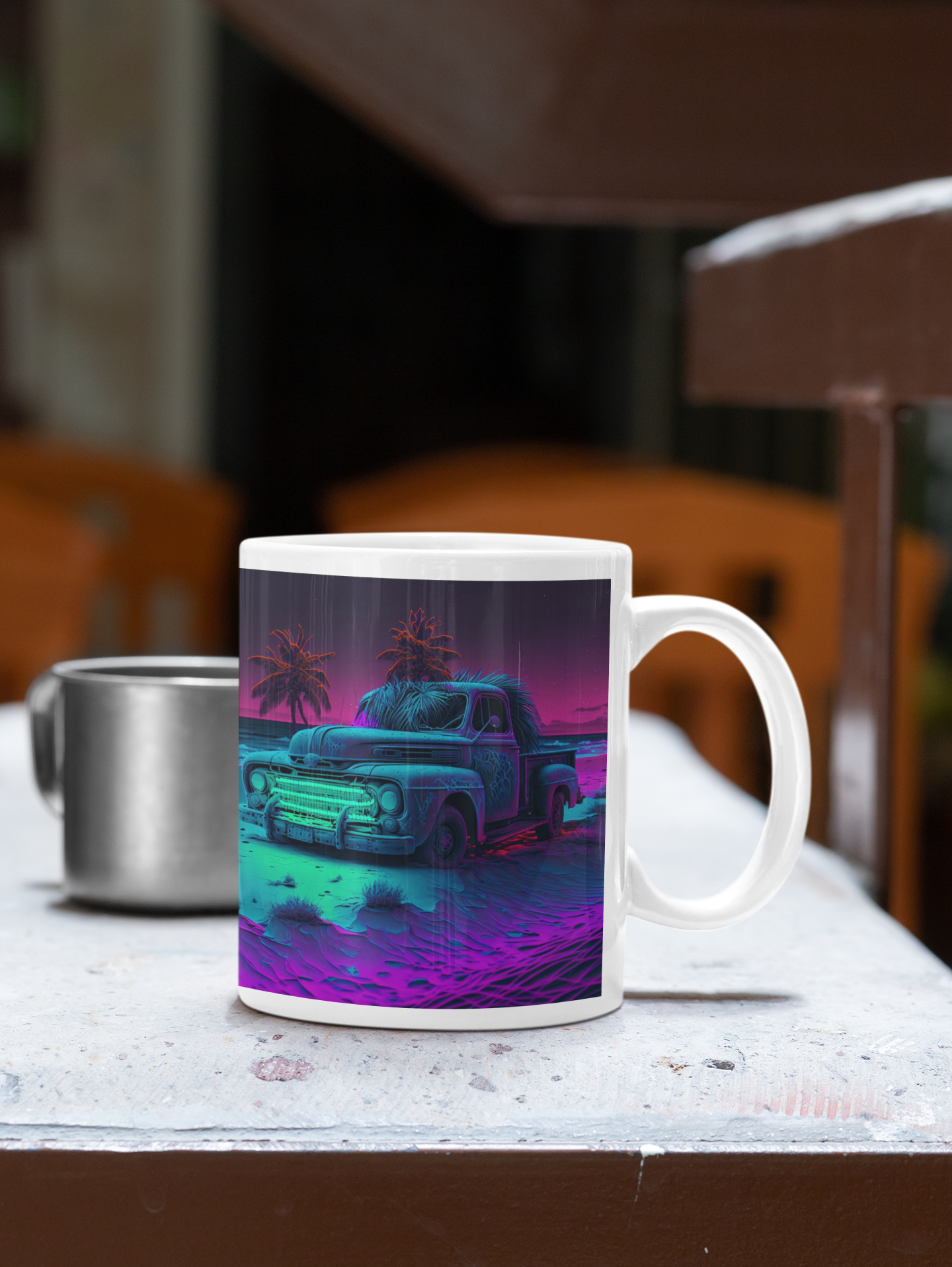Nome do produto: Caneca - Neon Beach
