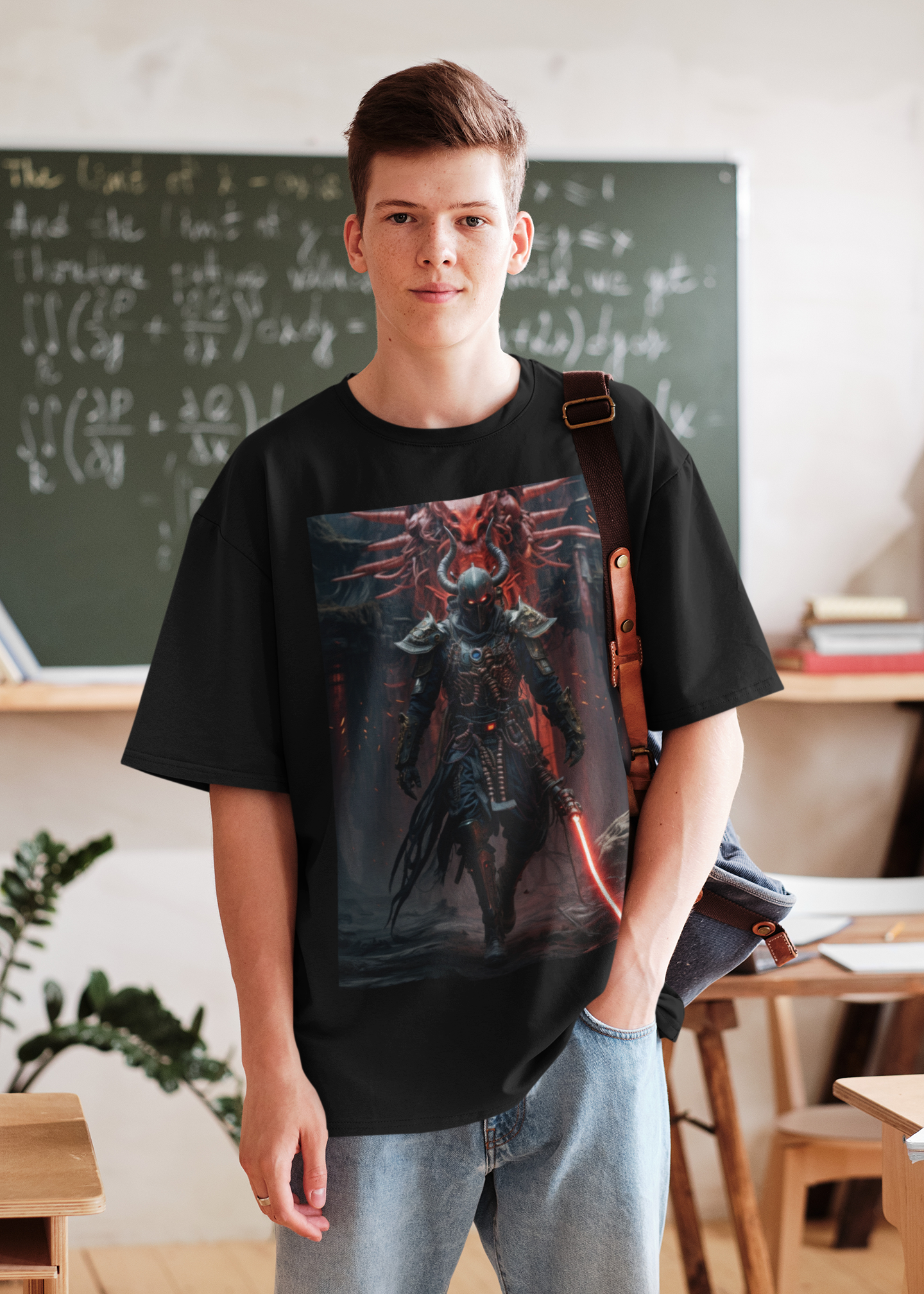 Nome do produto: Space Warrior - Unissex T-Shirt