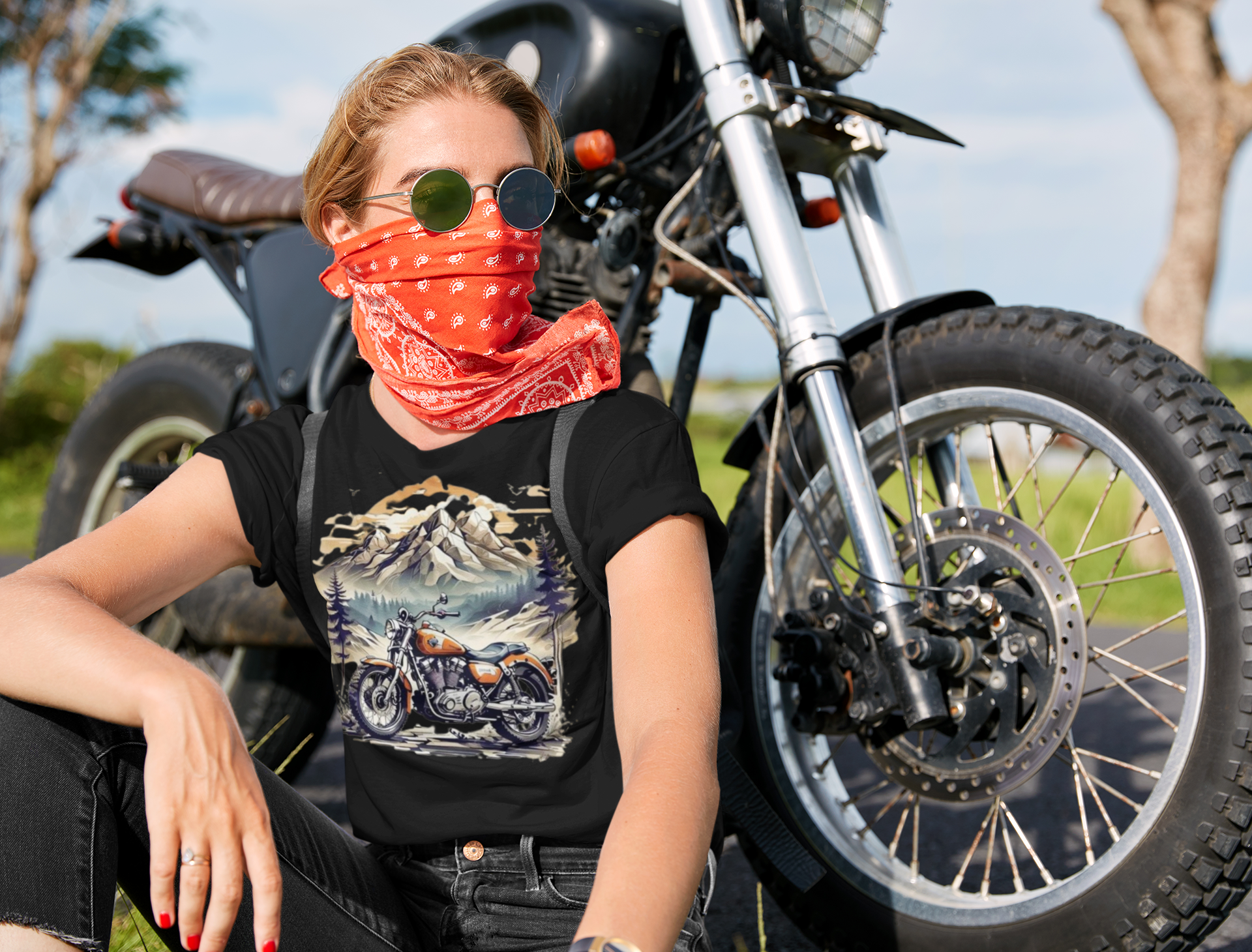 Nome do produto: Moto Machine - Unissex T-Shirt