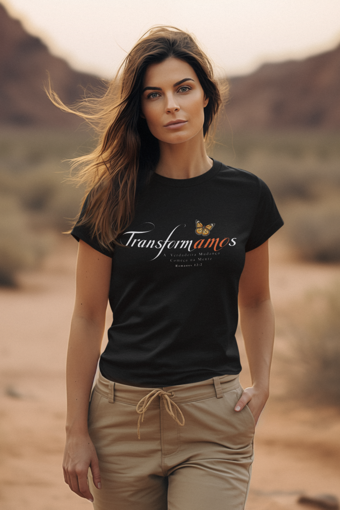 Nome do produto: Camiseta Baby Long Prime 28- TransformAMOs - Romanos 12.2