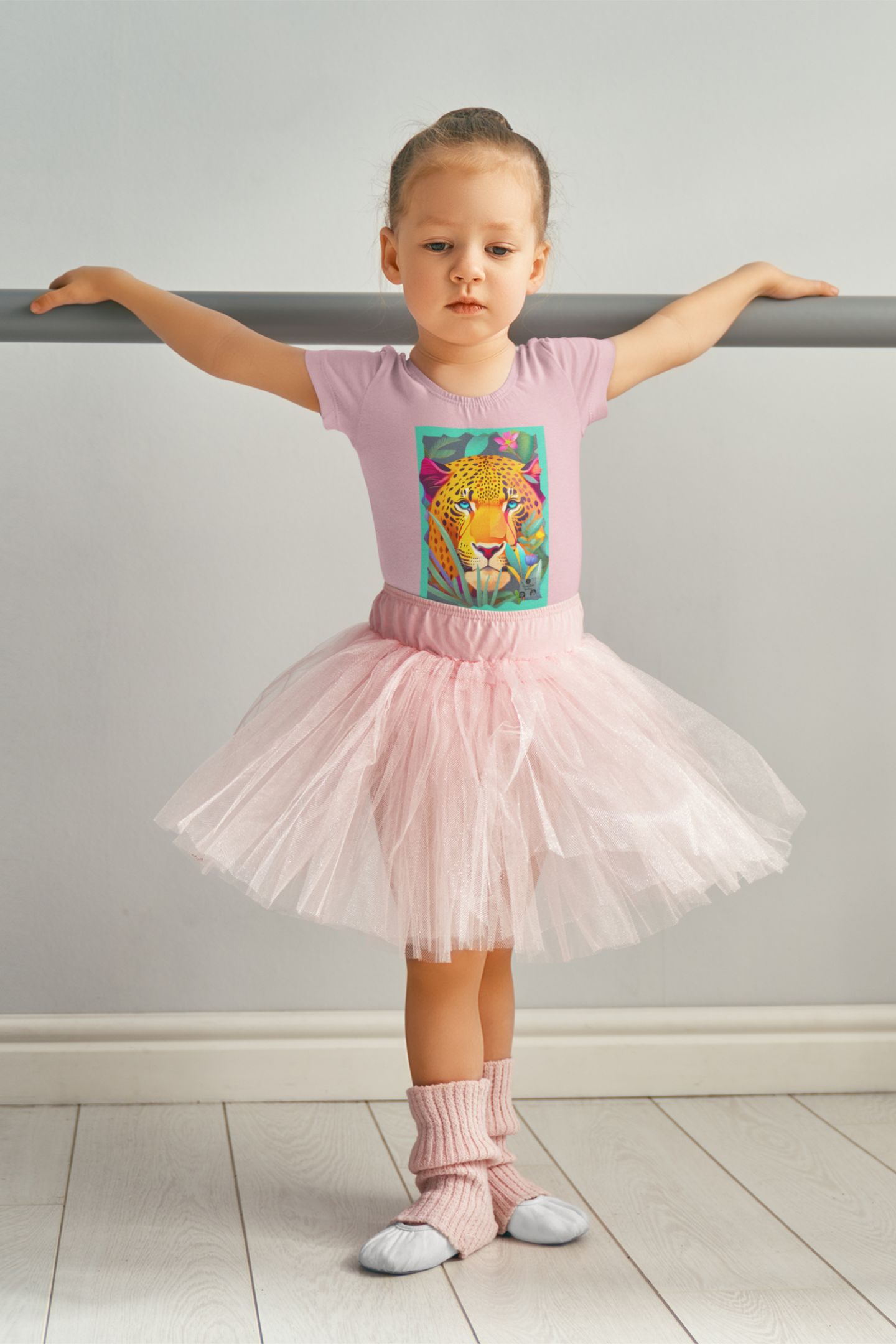 Nome do produto: Camiseta Infantil Classic - Face do Jaguar 