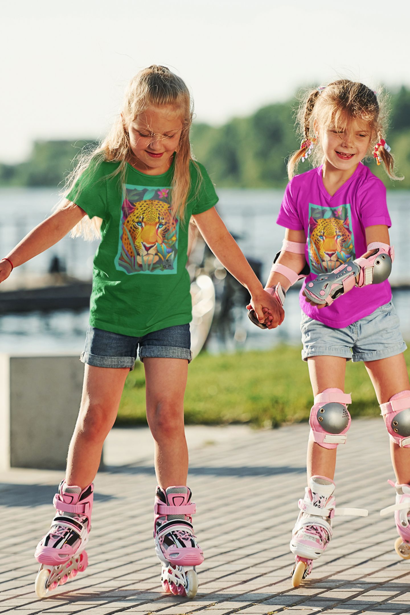 Nome do produto: Camiseta Infantil Classic - Face do Jaguar