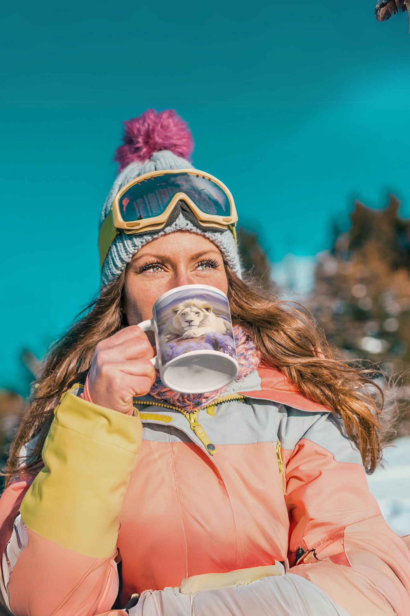 Nome do produto: Caneca cerâmica - Coleção Leão de Judá 