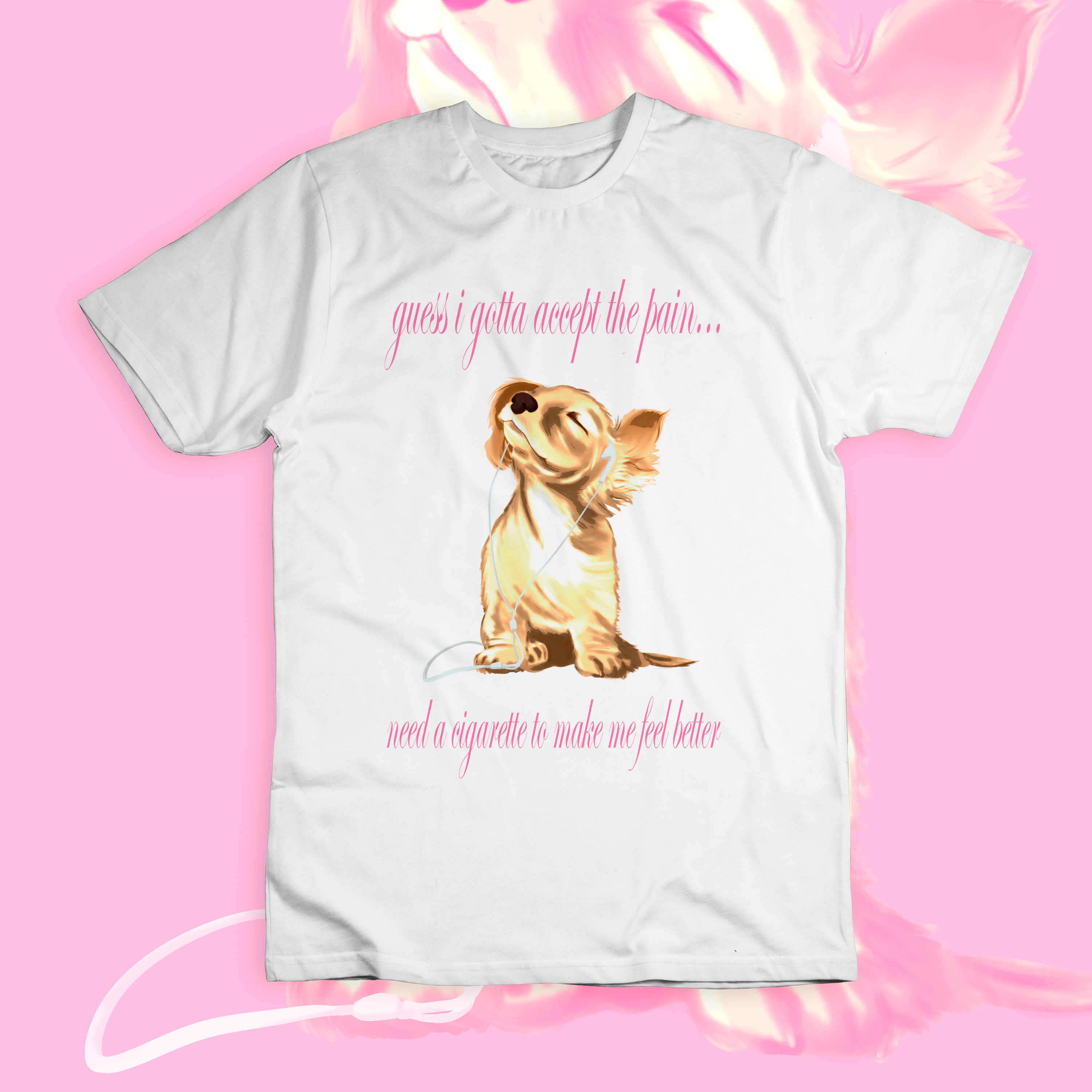 Camiseta 'HEADPHONES ON (Addison Rae)'