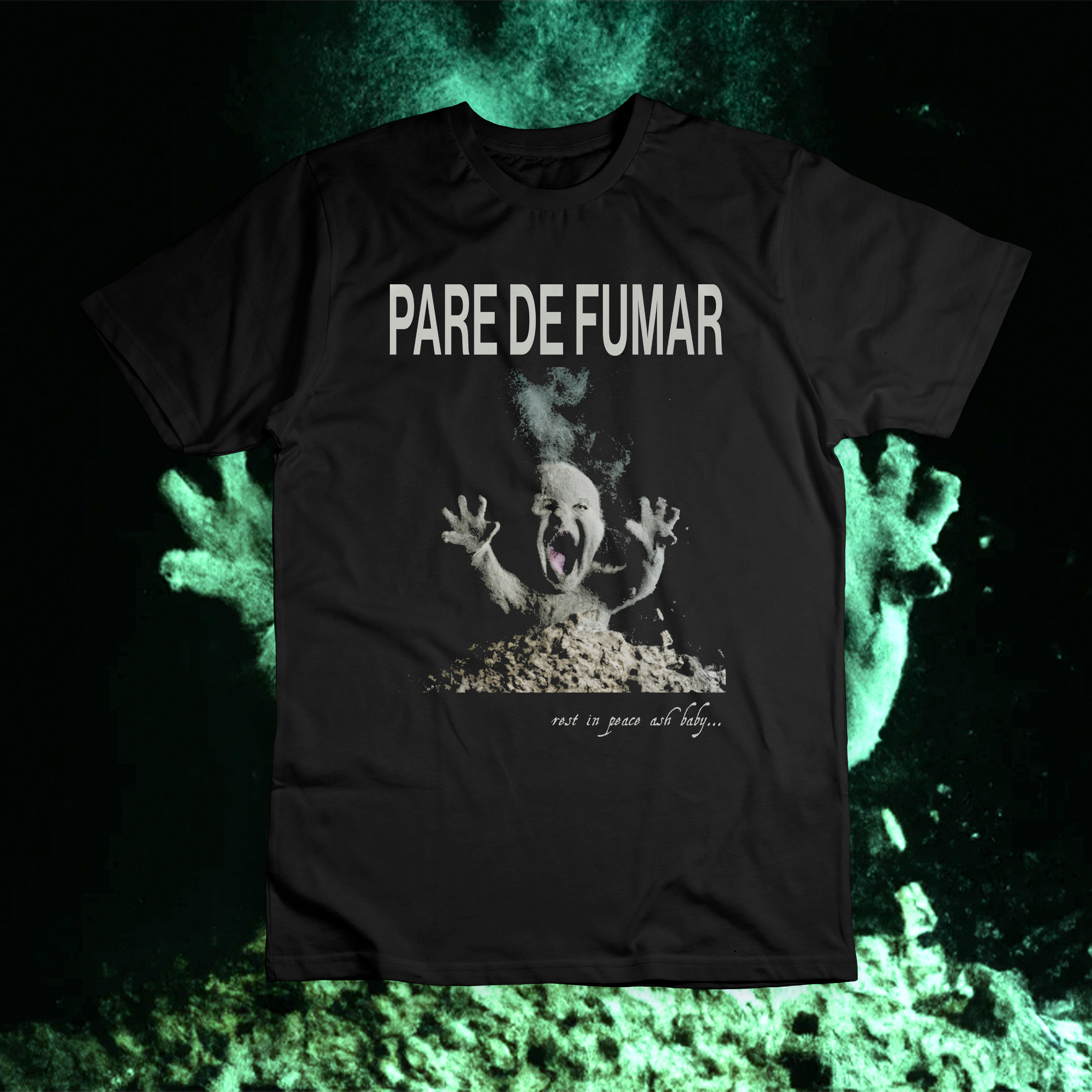 Camiseta 'EMBALAGEM DE CIGARRO (ash baby)'