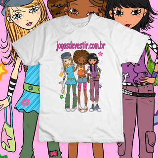 Camiseta 'jogos de vestir'