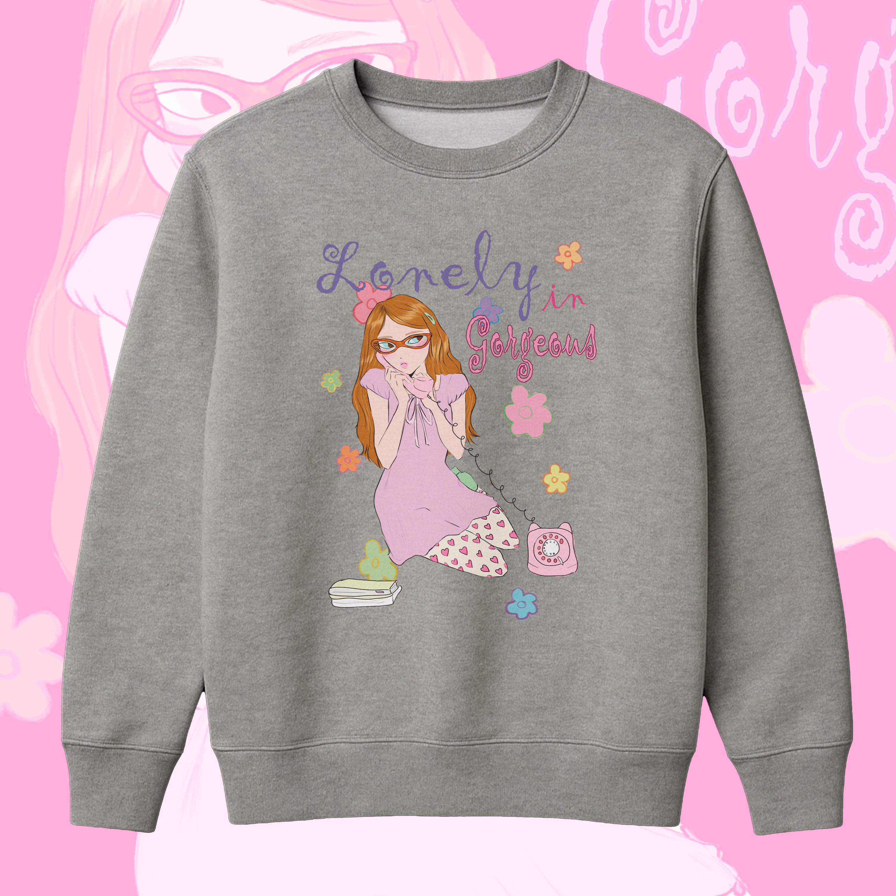 Moletom Blusão 'LONELY IN GORGEOUS (tommy february6)'