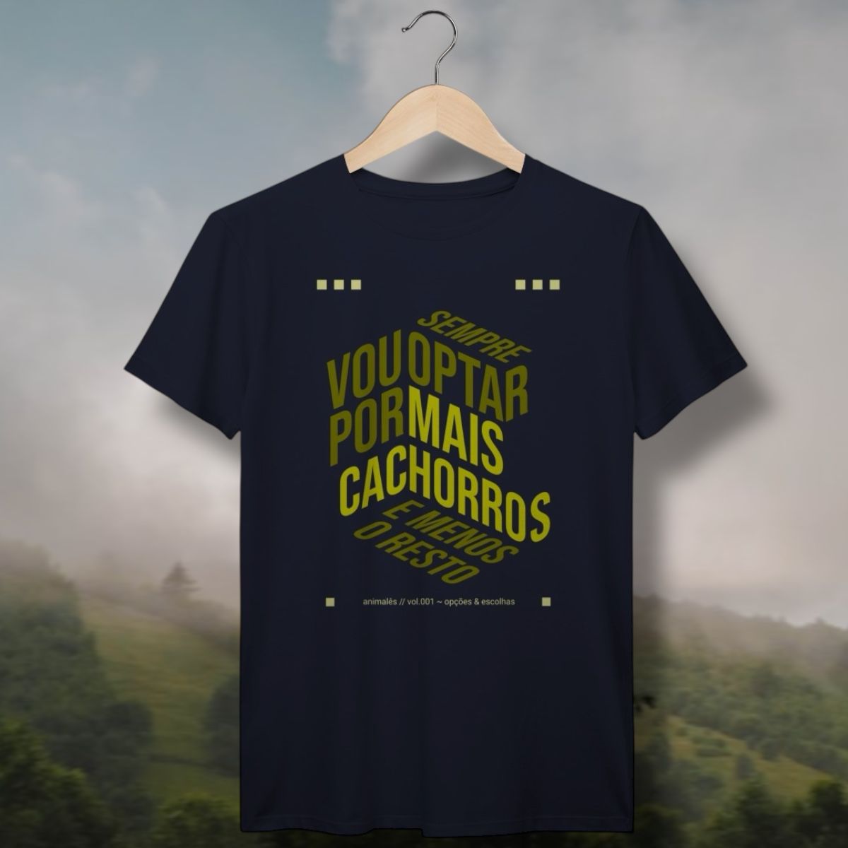 t-shirt • mais cachorros