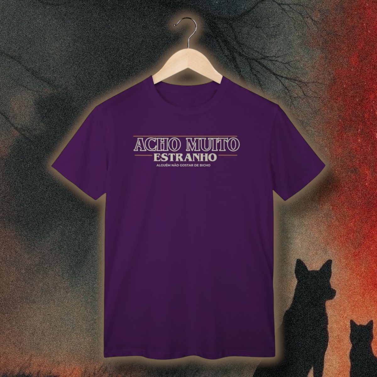 Nome do produto: t-shirt (clássica) • estranheza