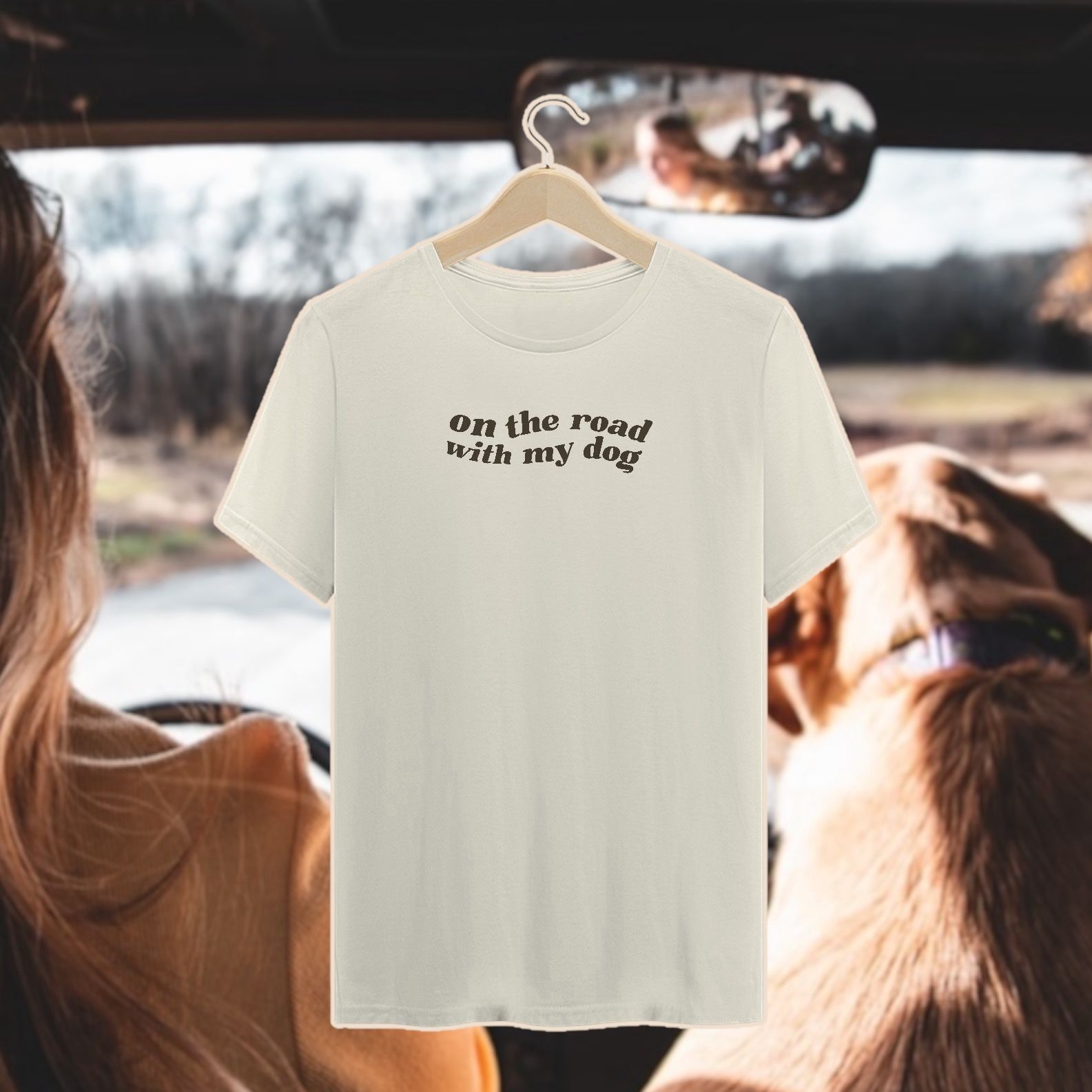 t-shirt • on the road (claras)