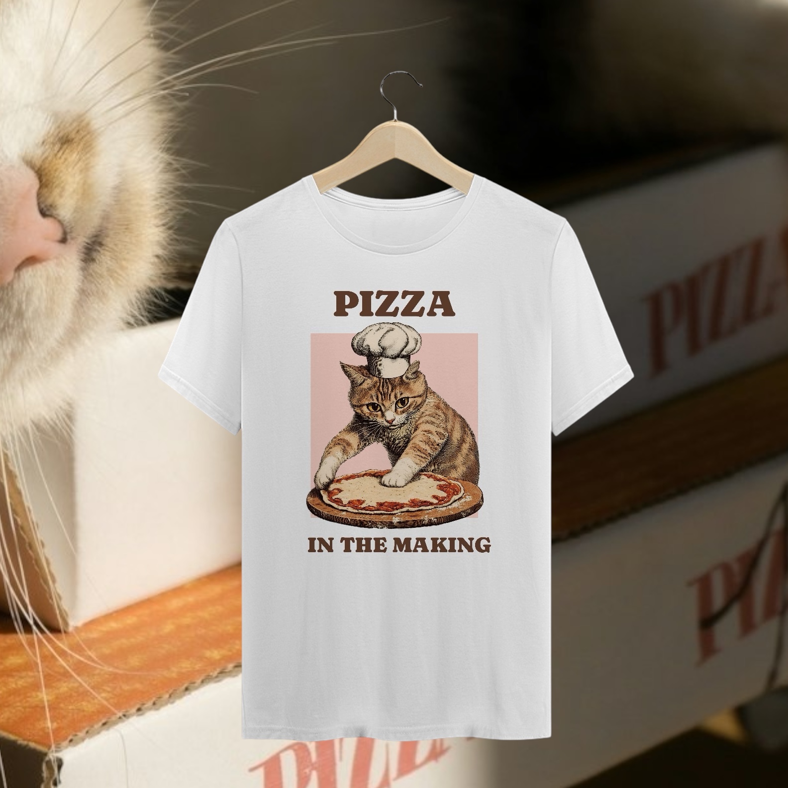 t-shirt • felis pizzaiolo catus