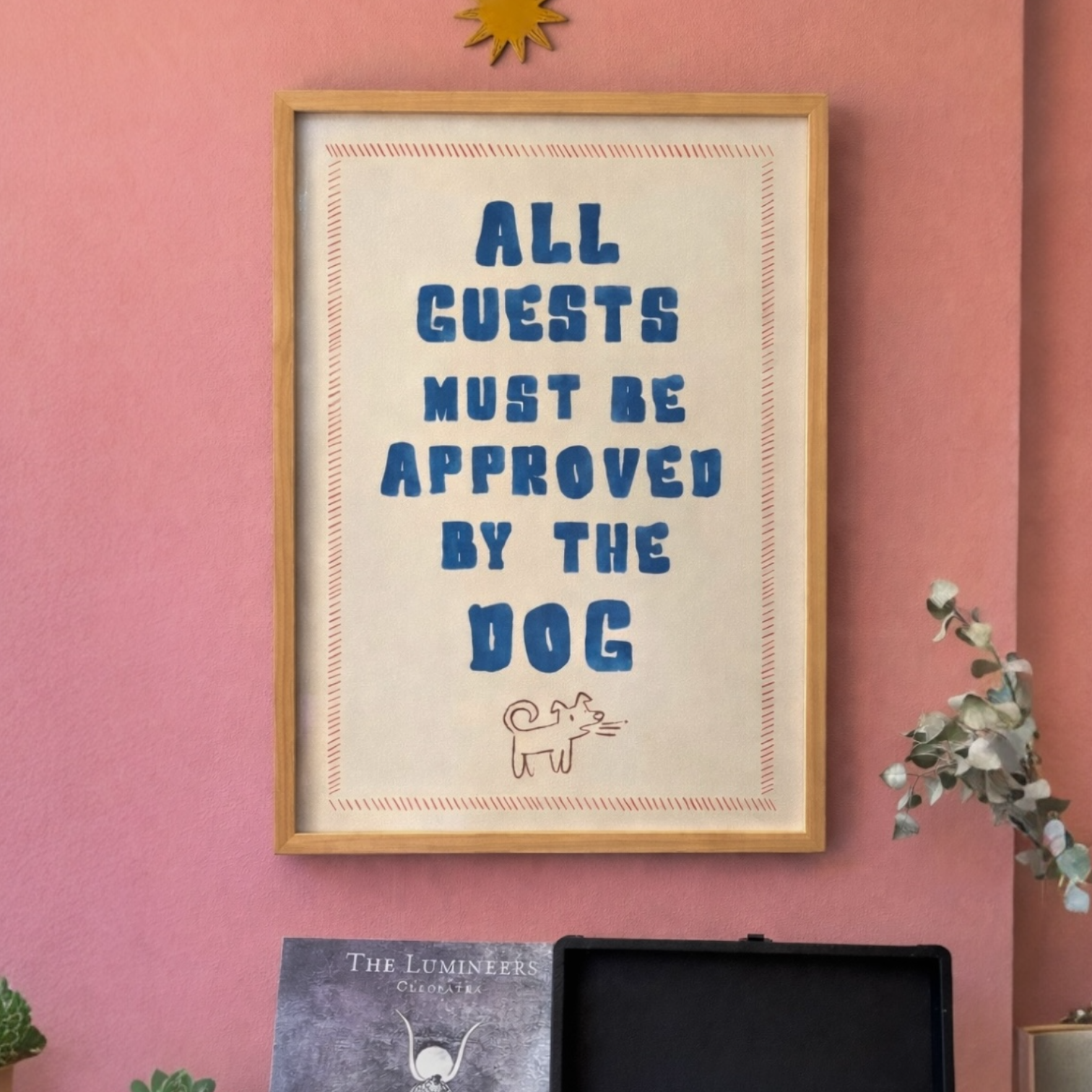 quadro • visitantes? depende do cachorro