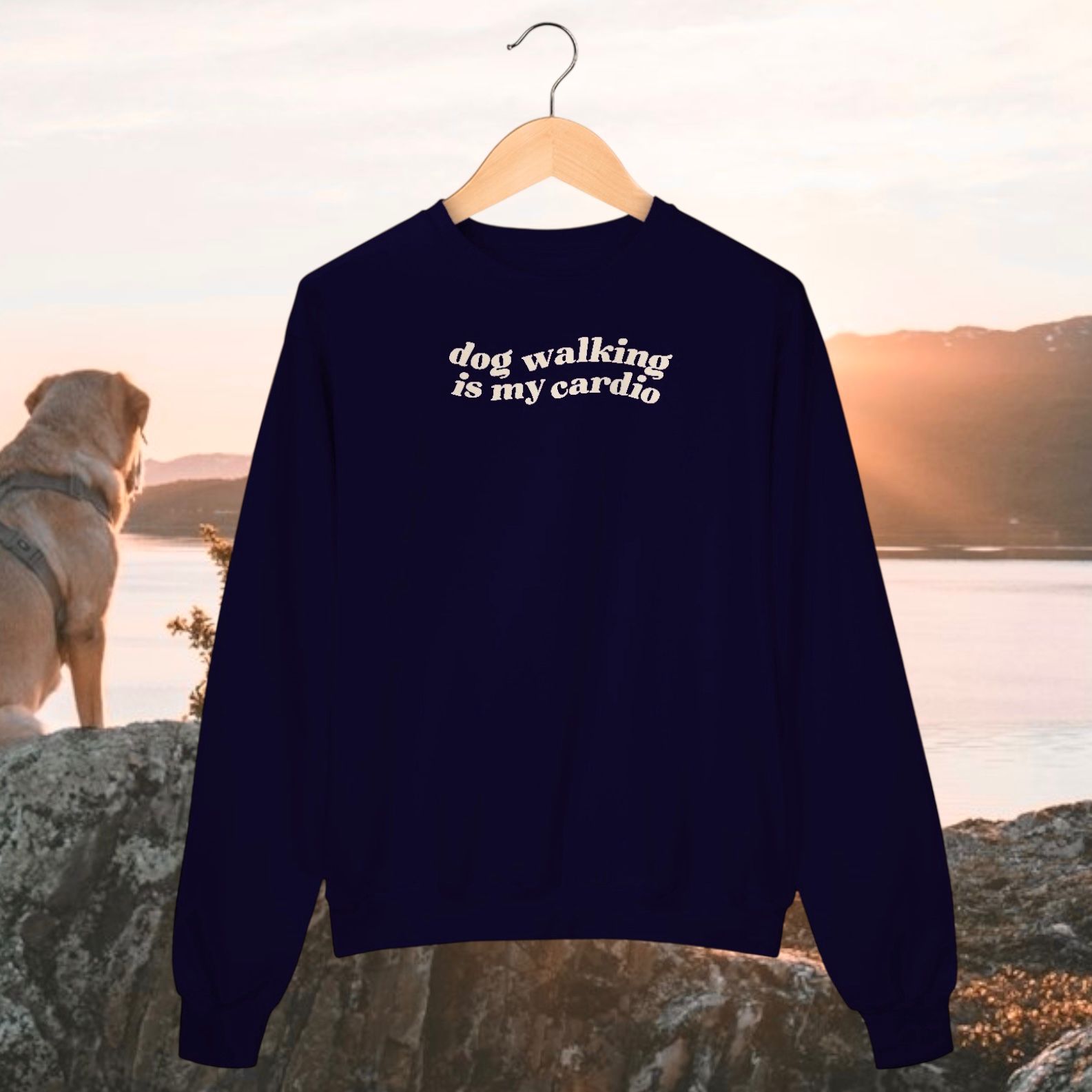 moletom prime • dog walking is my cardio