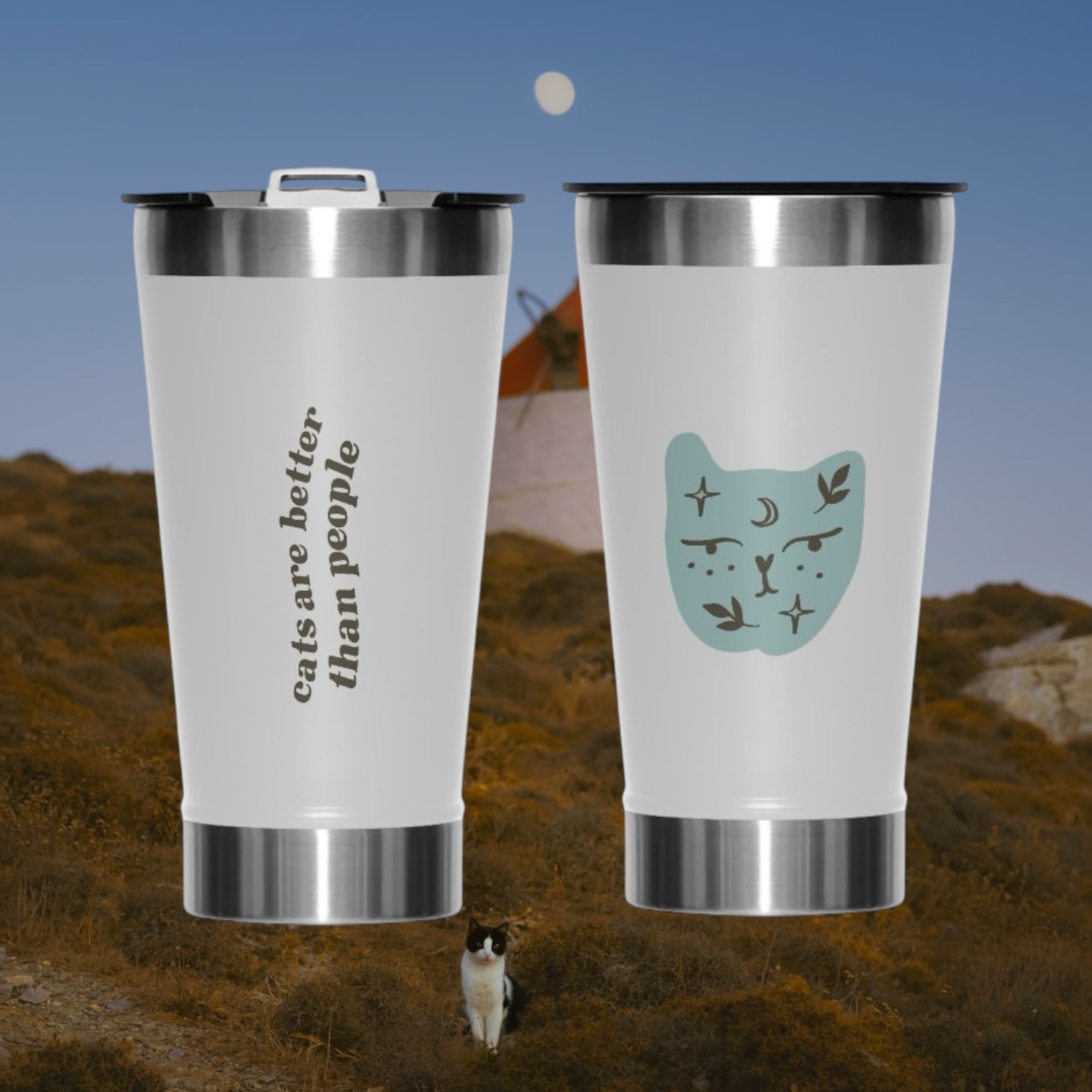 copo térmico • cats are better