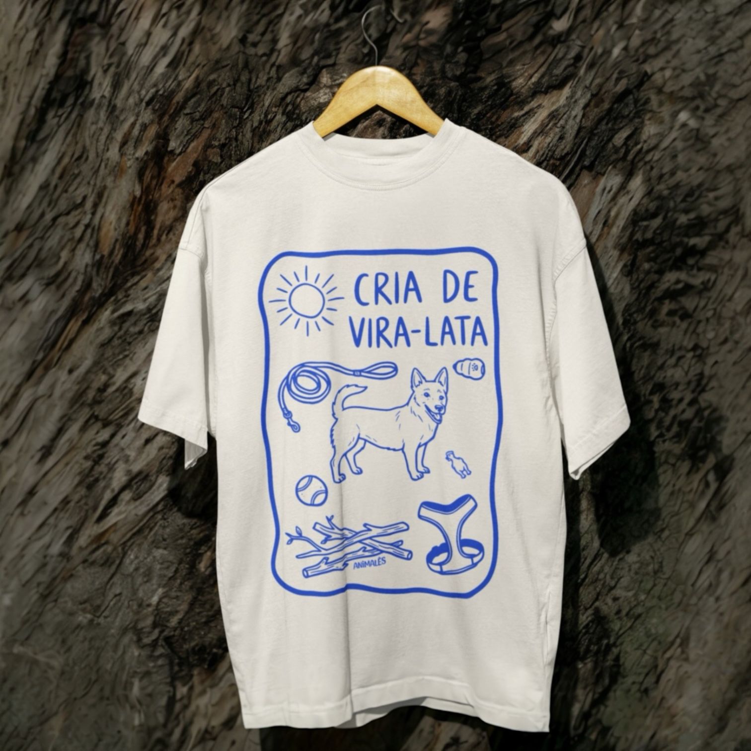oversized • cria de vira-lata