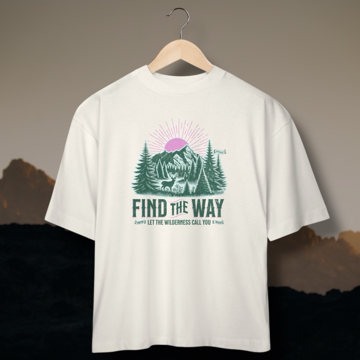 oversized • find the way