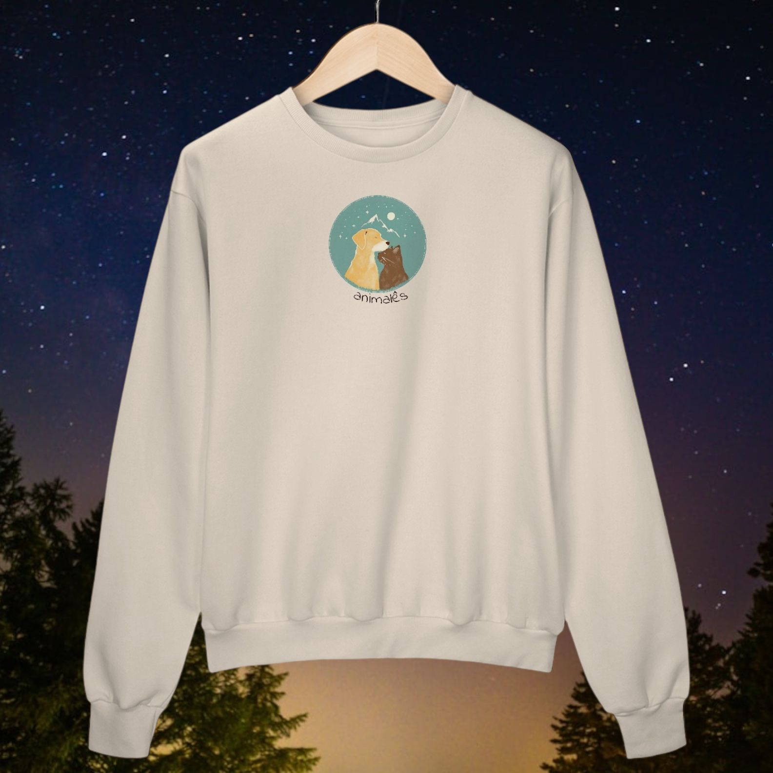 moletom prime • animalês // claras