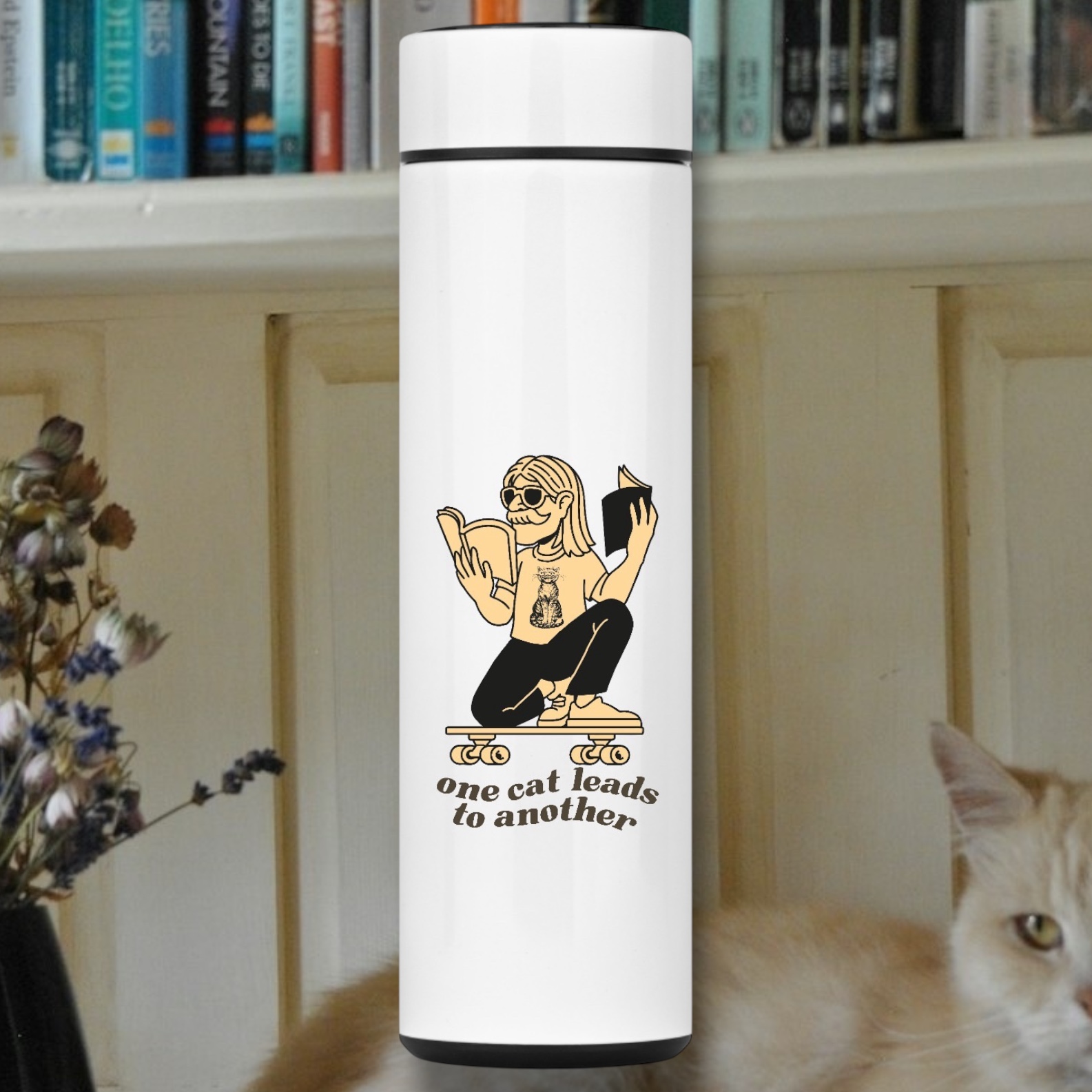 garrafa térmica • one cat