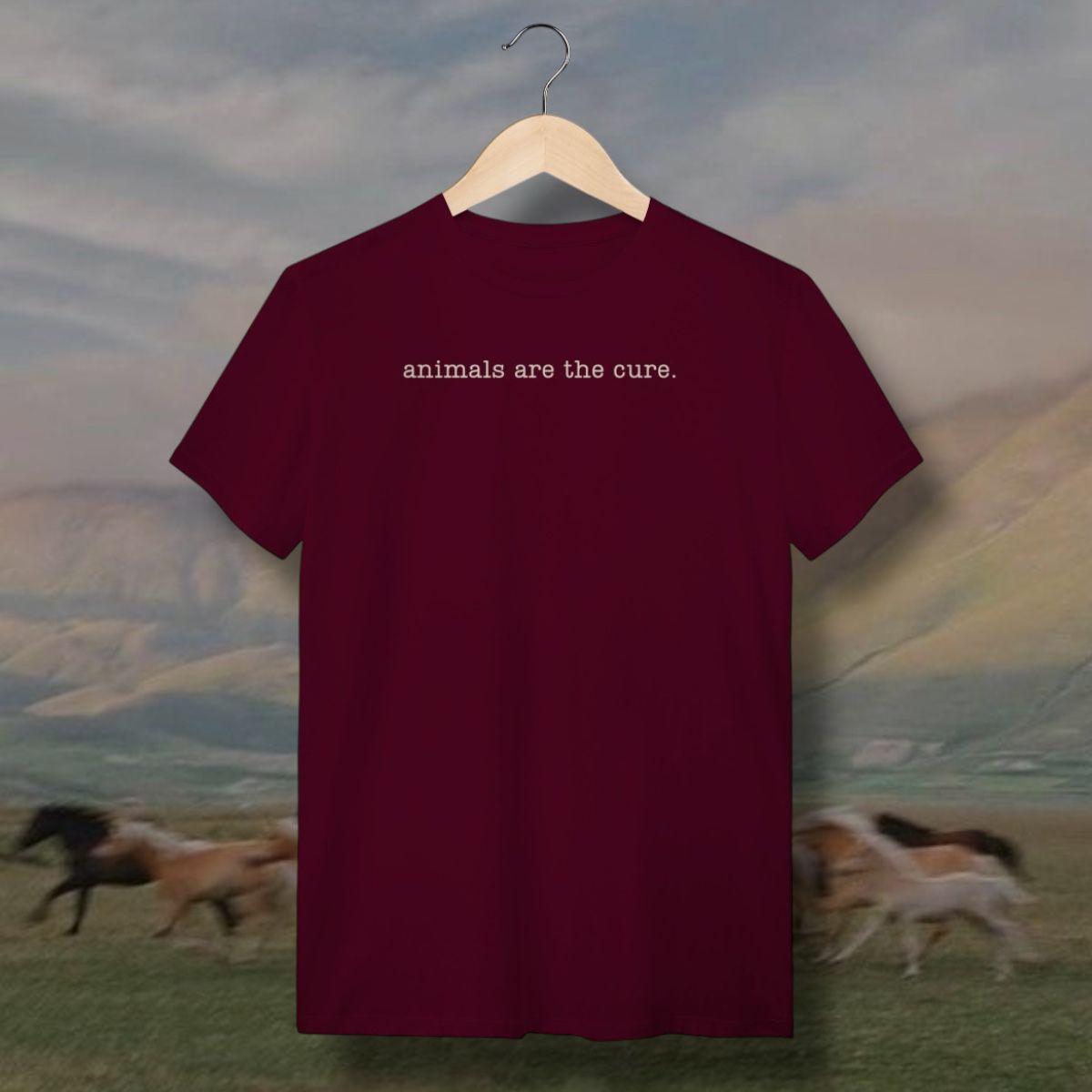 t-shirt  • animals are the cure
