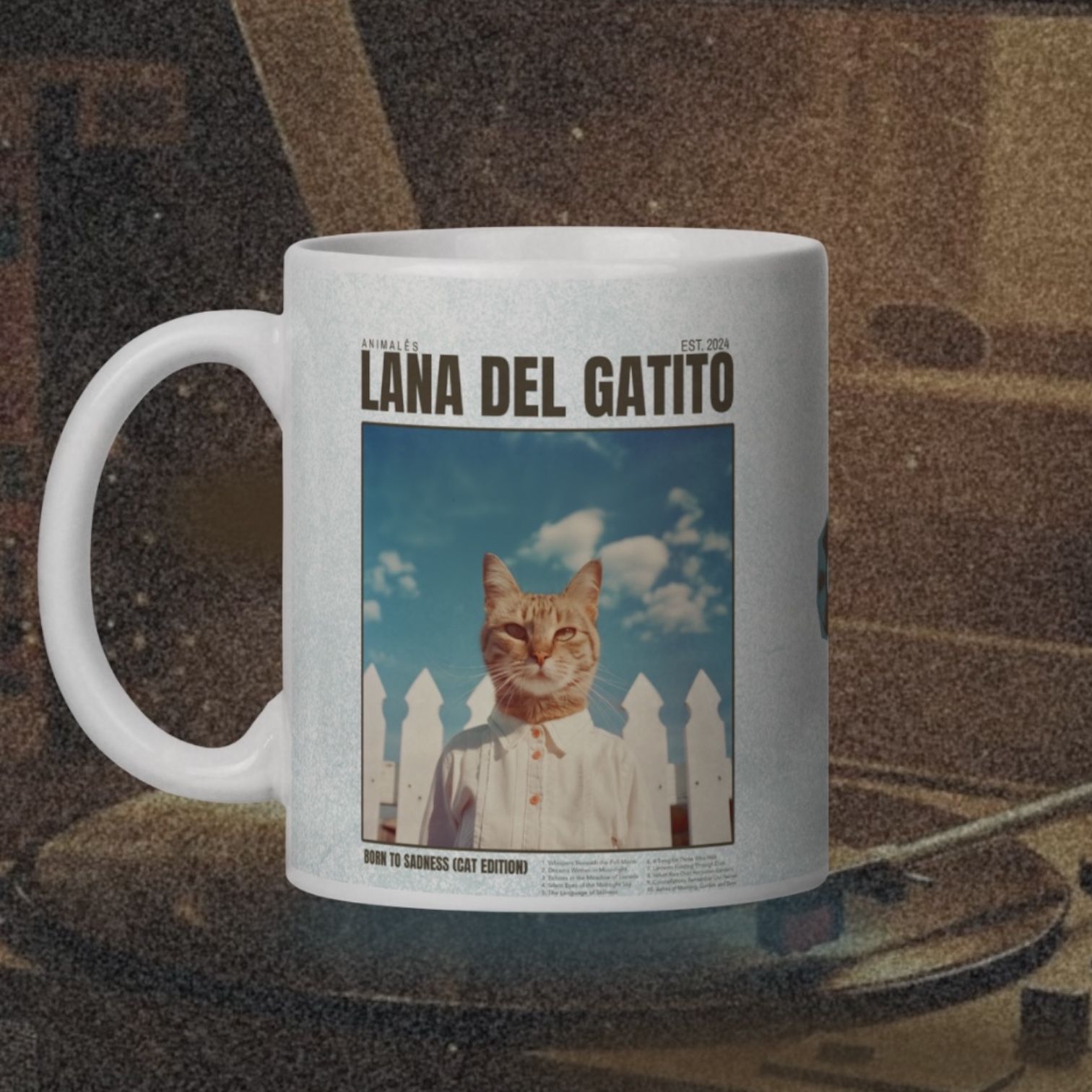 caneca • del gatito